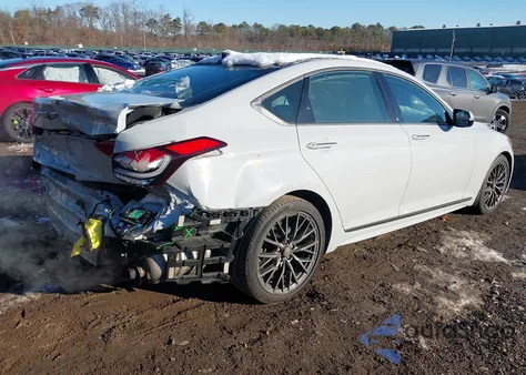2019 Genesis G80 3.8 from USA, damaged, VIN KMTFN4JE1KU325542